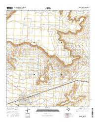 McCamey North Texas Current topographic map, 1:24000 scale, 7.5 X 7.5 Minute, Year 2016