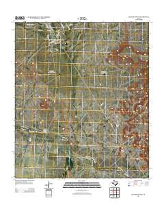 McCamey South Texas Historical topographic map, 1:24000 scale, 7.5 X 7.5 Minute, Year 2013