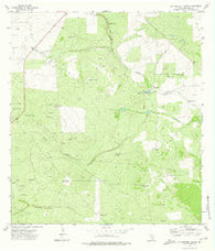 McCampbell Ranch Texas Historical topographic map, 1:24000 scale, 7.5 X 7.5 Minute, Year 1972