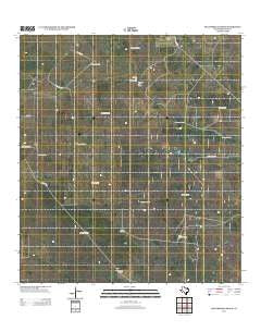 McCampbell Ranch Texas Historical topographic map, 1:24000 scale, 7.5 X 7.5 Minute, Year 2013
