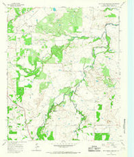 McCatherine Mountain Texas Historical topographic map, 1:24000 scale, 7.5 X 7.5 Minute, Year 1965