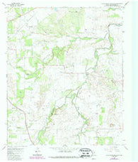 McCathrine Mountain Texas Historical topographic map, 1:24000 scale, 7.5 X 7.5 Minute, Year 1965