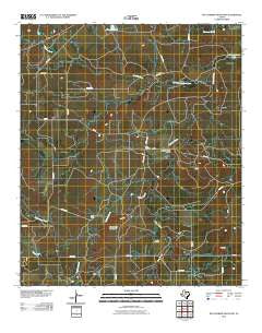 McCathrine Mountain Texas Historical topographic map, 1:24000 scale, 7.5 X 7.5 Minute, Year 2010