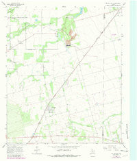 McCaulley Texas Historical topographic map, 1:24000 scale, 7.5 X 7.5 Minute, Year 1965