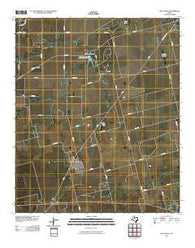 McCaulley Texas Historical topographic map, 1:24000 scale, 7.5 X 7.5 Minute, Year 2010