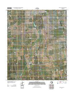 McCaulley Texas Historical topographic map, 1:24000 scale, 7.5 X 7.5 Minute, Year 2012
