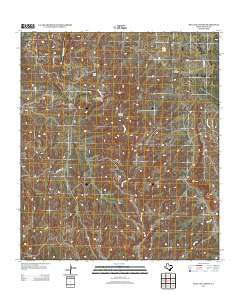 McClain Canyon Texas Historical topographic map, 1:24000 scale, 7.5 X 7.5 Minute, Year 2013