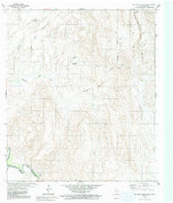 McComb Canyon Texas Historical topographic map, 1:24000 scale, 7.5 X 7.5 Minute, Year 1979