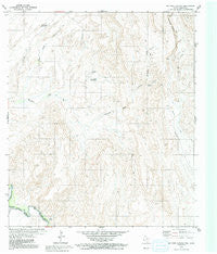 McComb Canyon Texas Historical topographic map, 1:24000 scale, 7.5 X 7.5 Minute, Year 1979