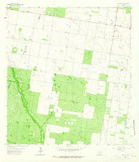 McCook Texas Historical topographic map, 1:24000 scale, 7.5 X 7.5 Minute, Year 1963