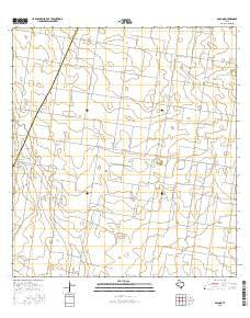 McCook Texas Current topographic map, 1:24000 scale, 7.5 X 7.5 Minute, Year 2016