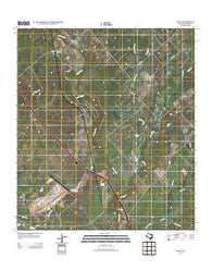 McCoy Texas Historical topographic map, 1:24000 scale, 7.5 X 7.5 Minute, Year 2012