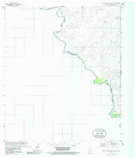 McCutchen Ranch Texas Historical topographic map, 1:24000 scale, 7.5 X 7.5 Minute, Year 1979