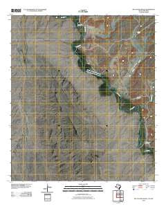 McCutchen Ranch Texas Historical topographic map, 1:24000 scale, 7.5 X 7.5 Minute, Year 2010