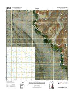 McCutchen Ranch Texas Historical topographic map, 1:24000 scale, 7.5 X 7.5 Minute, Year 2012