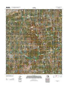 McDade Texas Historical topographic map, 1:24000 scale, 7.5 X 7.5 Minute, Year 2012