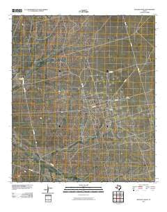 McElroy Ranch Texas Historical topographic map, 1:24000 scale, 7.5 X 7.5 Minute, Year 2010
