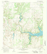 McEwen Draw Texas Historical topographic map, 1:24000 scale, 7.5 X 7.5 Minute, Year 1967