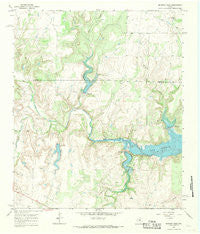 McEwen Draw Texas Historical topographic map, 1:24000 scale, 7.5 X 7.5 Minute, Year 1967