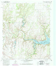 McEwen Draw Texas Historical topographic map, 1:24000 scale, 7.5 X 7.5 Minute, Year 1967
