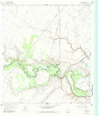 McFaddin Texas Historical topographic map, 1:24000 scale, 7.5 X 7.5 Minute, Year 1962