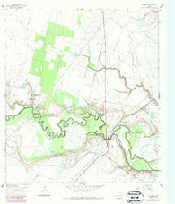 McFaddin Texas Historical topographic map, 1:24000 scale, 7.5 X 7.5 Minute, Year 1962