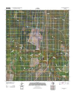 McFaddin Texas Historical topographic map, 1:24000 scale, 7.5 X 7.5 Minute, Year 2013