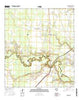 McFaddin Texas Current topographic map, 1:24000 scale, 7.5 X 7.5 Minute, Year 2016