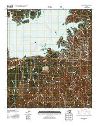 McGee Bend Texas Historical topographic map, 1:24000 scale, 7.5 X 7.5 Minute, Year 2010