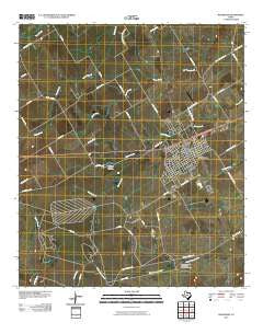 McGregor Texas Historical topographic map, 1:24000 scale, 7.5 X 7.5 Minute, Year 2010