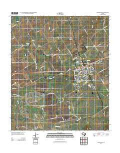 McGregor Texas Historical topographic map, 1:24000 scale, 7.5 X 7.5 Minute, Year 2012