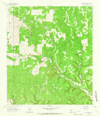 McKegan Draw Texas Historical topographic map, 1:24000 scale, 7.5 X 7.5 Minute, Year 1963