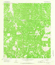 McKegan Draw NE Texas Historical topographic map, 1:24000 scale, 7.5 X 7.5 Minute, Year 1963
