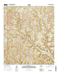 McKegan Draw Texas Current topographic map, 1:24000 scale, 7.5 X 7.5 Minute, Year 2016