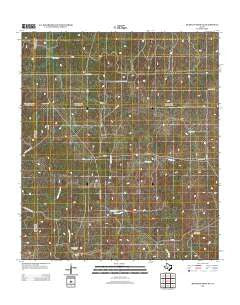 McKegan Draw NE Texas Historical topographic map, 1:24000 scale, 7.5 X 7.5 Minute, Year 2012