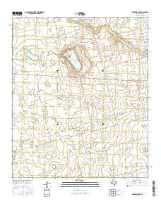 McKenzie Lake Texas Current topographic map, 1:24000 scale, 7.5 X 7.5 Minute, Year 2016
