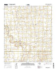 McKenzie Lake SE Texas Current topographic map, 1:24000 scale, 7.5 X 7.5 Minute, Year 2016