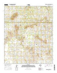 McKenzie Mountains Texas Current topographic map, 1:24000 scale, 7.5 X 7.5 Minute, Year 2016