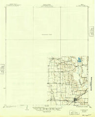 McKinney Texas Historical topographic map, 1:62500 scale, 15 X 15 Minute, Year 1929