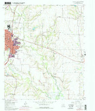 McKinney East Texas Historical topographic map, 1:24000 scale, 7.5 X 7.5 Minute, Year 1960