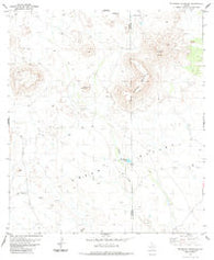 McKinney Mountain Texas Historical topographic map, 1:24000 scale, 7.5 X 7.5 Minute, Year 1983