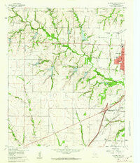 McKinney West Texas Historical topographic map, 1:24000 scale, 7.5 X 7.5 Minute, Year 1960