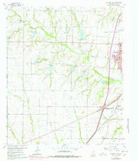 McKinney West Texas Historical topographic map, 1:24000 scale, 7.5 X 7.5 Minute, Year 1960