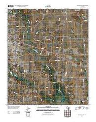 McKinney East Texas Historical topographic map, 1:24000 scale, 7.5 X 7.5 Minute, Year 2010