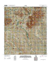 McKinney Mountain Texas Historical topographic map, 1:24000 scale, 7.5 X 7.5 Minute, Year 2012