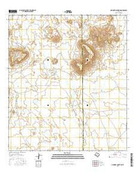 McKinney Mountain Texas Current topographic map, 1:24000 scale, 7.5 X 7.5 Minute, Year 2016