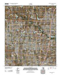 McKinney West Texas Historical topographic map, 1:24000 scale, 7.5 X 7.5 Minute, Year 2010