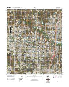 McKinney West Texas Historical topographic map, 1:24000 scale, 7.5 X 7.5 Minute, Year 2013