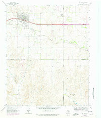 McLean Texas Historical topographic map, 1:24000 scale, 7.5 X 7.5 Minute, Year 1963