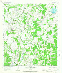 McMahan Texas Historical topographic map, 1:24000 scale, 7.5 X 7.5 Minute, Year 1963